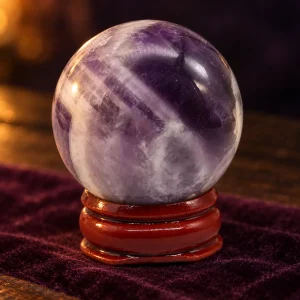 Boule de Cristal Améthyste 40 mm