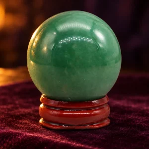Boule de Cristal Aventurine Verte 40 mm