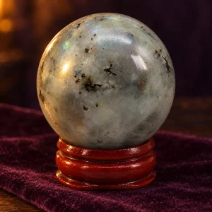 Boule de Cristal Labradorite 40 mm