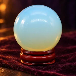 Boule de Cristal Opalite en Verre 40 mm