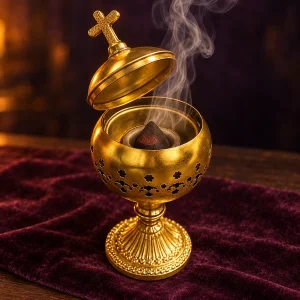 Encensoir Oriental en Laiton pour Charbon