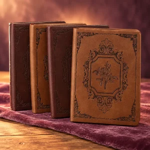 Grimoire Carnet Vintage à Couverture Gaufrée