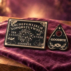 Mini Planche Ouija avec Planchette, Style A