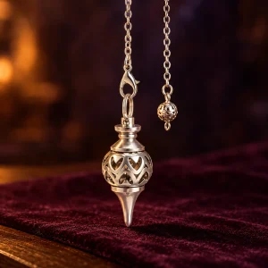Pendule Lanterne Ajourée en Goutte