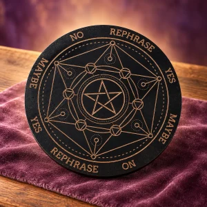Planche de Radiesthésie Étoile de Métatron et Pentagramme