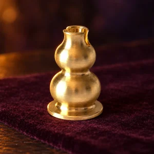 Porte-Encens Calebasse Miniature en Laiton