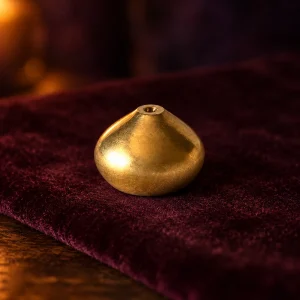 Porte-Encens Cône Bas Miniature en Laiton